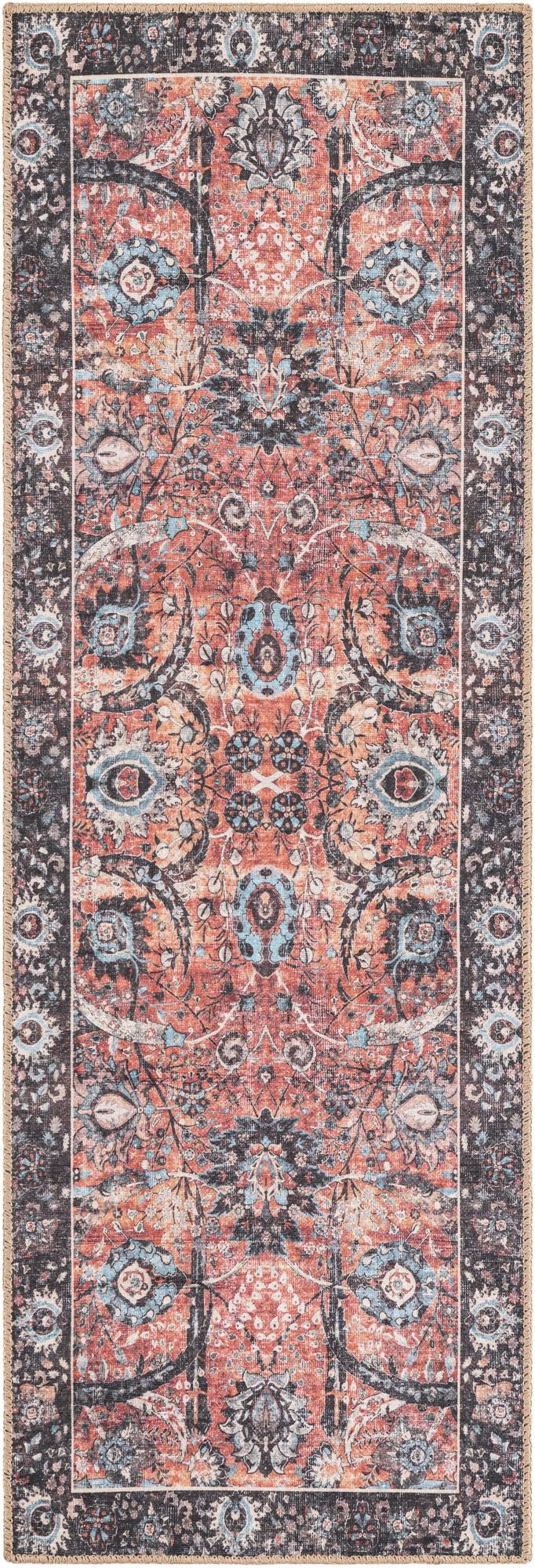 Rug Vintage Rust Red Swatch link
