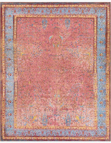 7' 10 x 10' Easy-Clean Traditional Indoor / Outdoor Rug