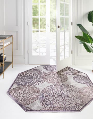 5' 3 x 5' 3 Chesterfield Octagon Rug
