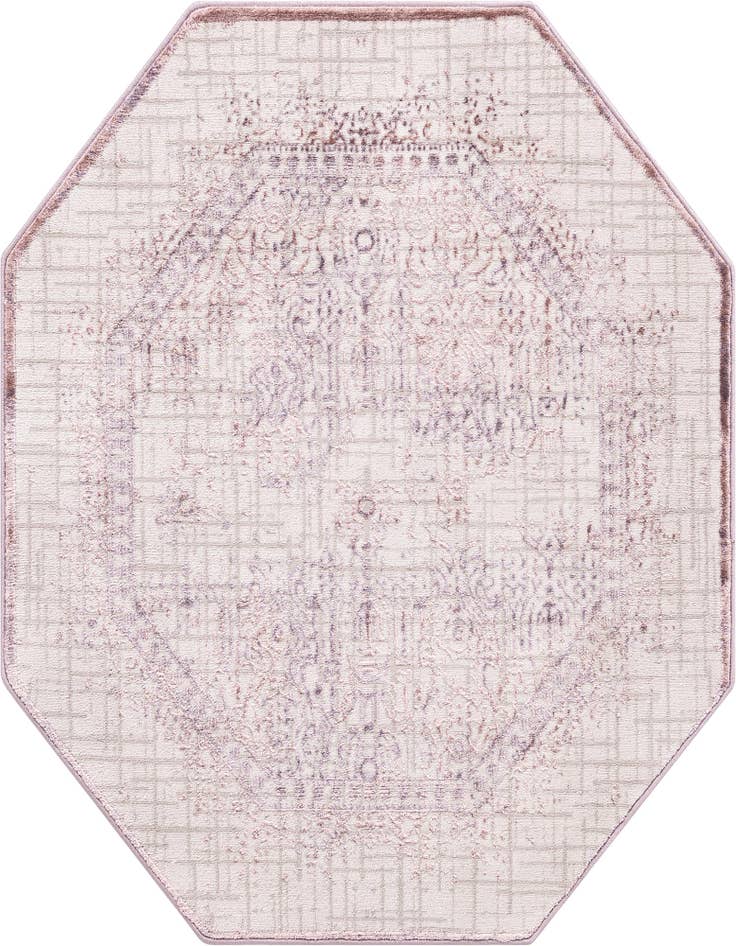 Detail image of 4' x 4' Chesterfield Octagon Rug
