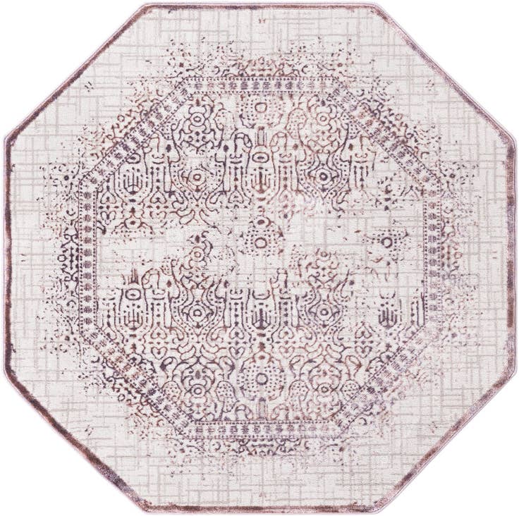 Detail image of 5' 3 x 5' 3 Derbyshire Octagon Rug