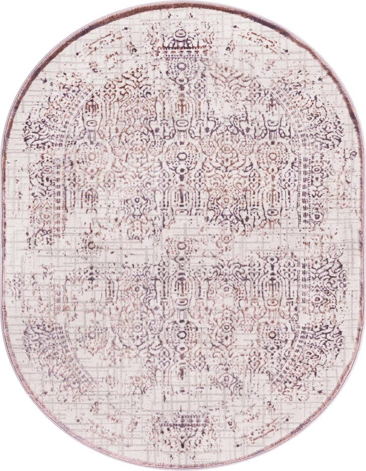 Detail image of 4' x 6' Chesterfield Oval Rug