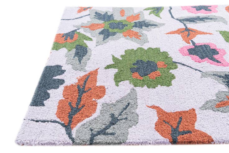 Detail image of 3' x 4' 10 Agra Rug