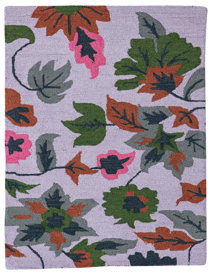 Detail image of 3' x 4' 10 Agra Rug