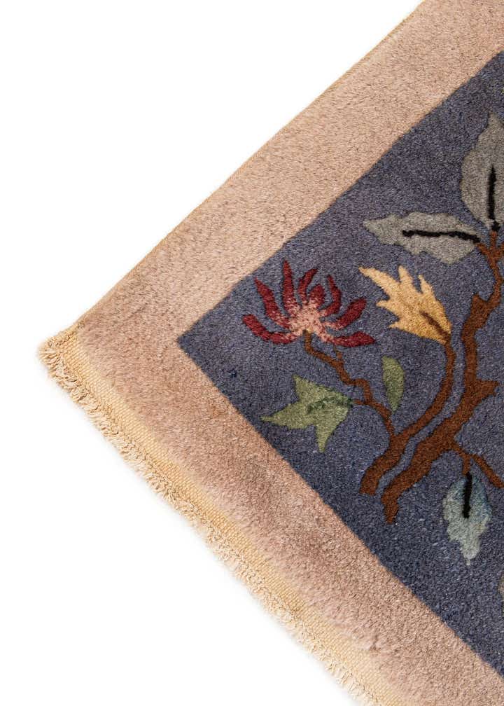 5' 10 x 8' 8 Hand Knotted Antique Finish Wool Rug