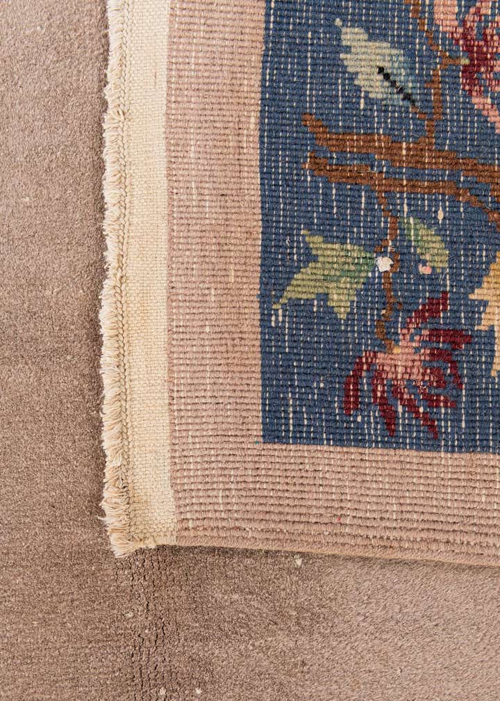 5' 10 x 8' 8 Hand Knotted Antique Finish Wool Rug