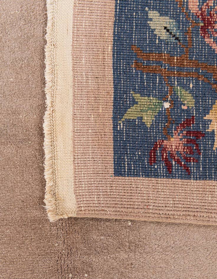 Detail image of 5' 10 x 8' 8  Hand Knotted Antique Finish Wool Rug