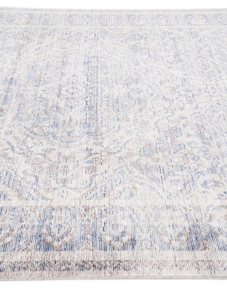 Detail image of 5' 4 x 7' 5 Aqua Rug