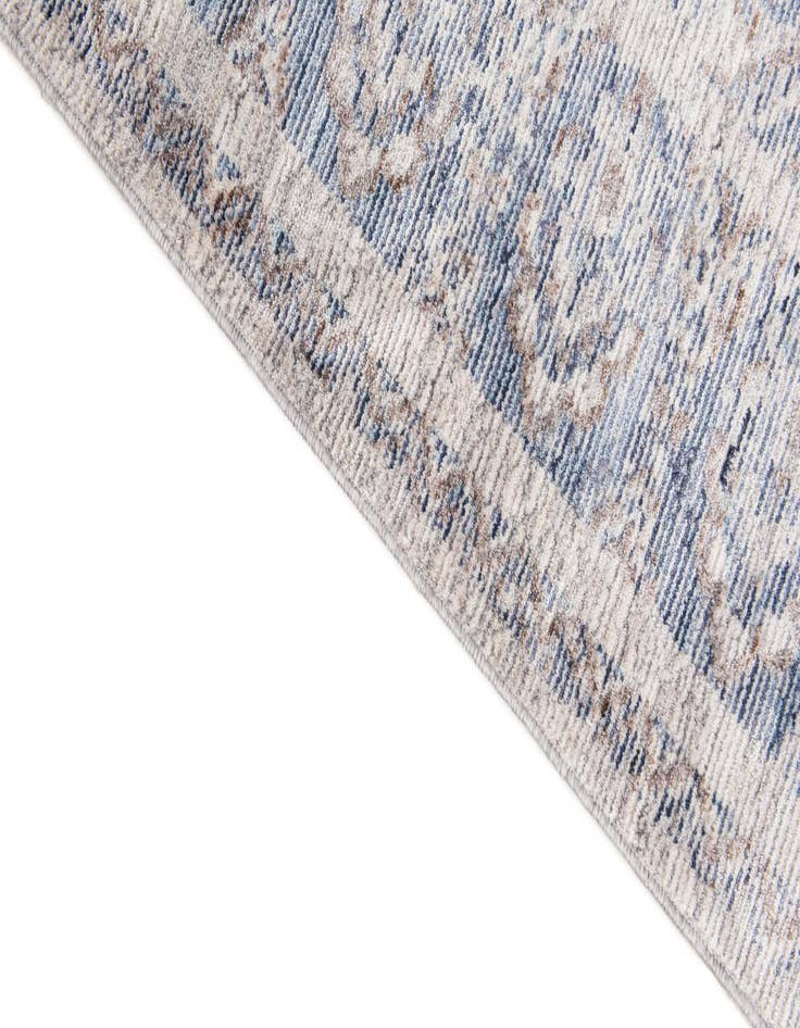 Detail image of 5' 4 x 7' 5 Aqua Rug