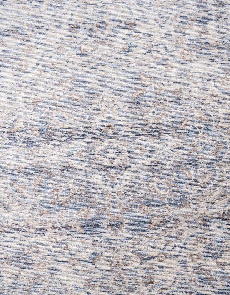 Detail image of 5' 4 x 7' 5 Aqua Rug