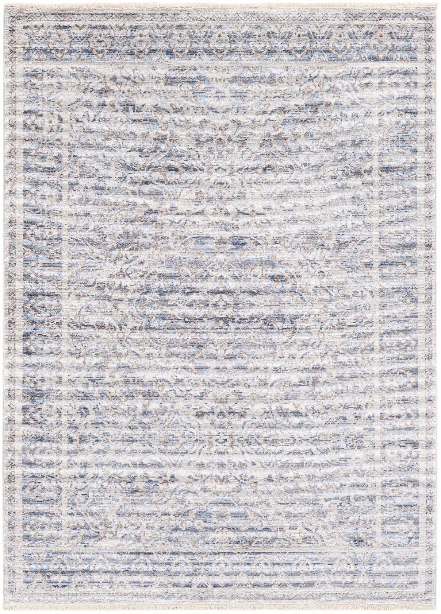 5' 4 x 7' 5 Aqua Rug