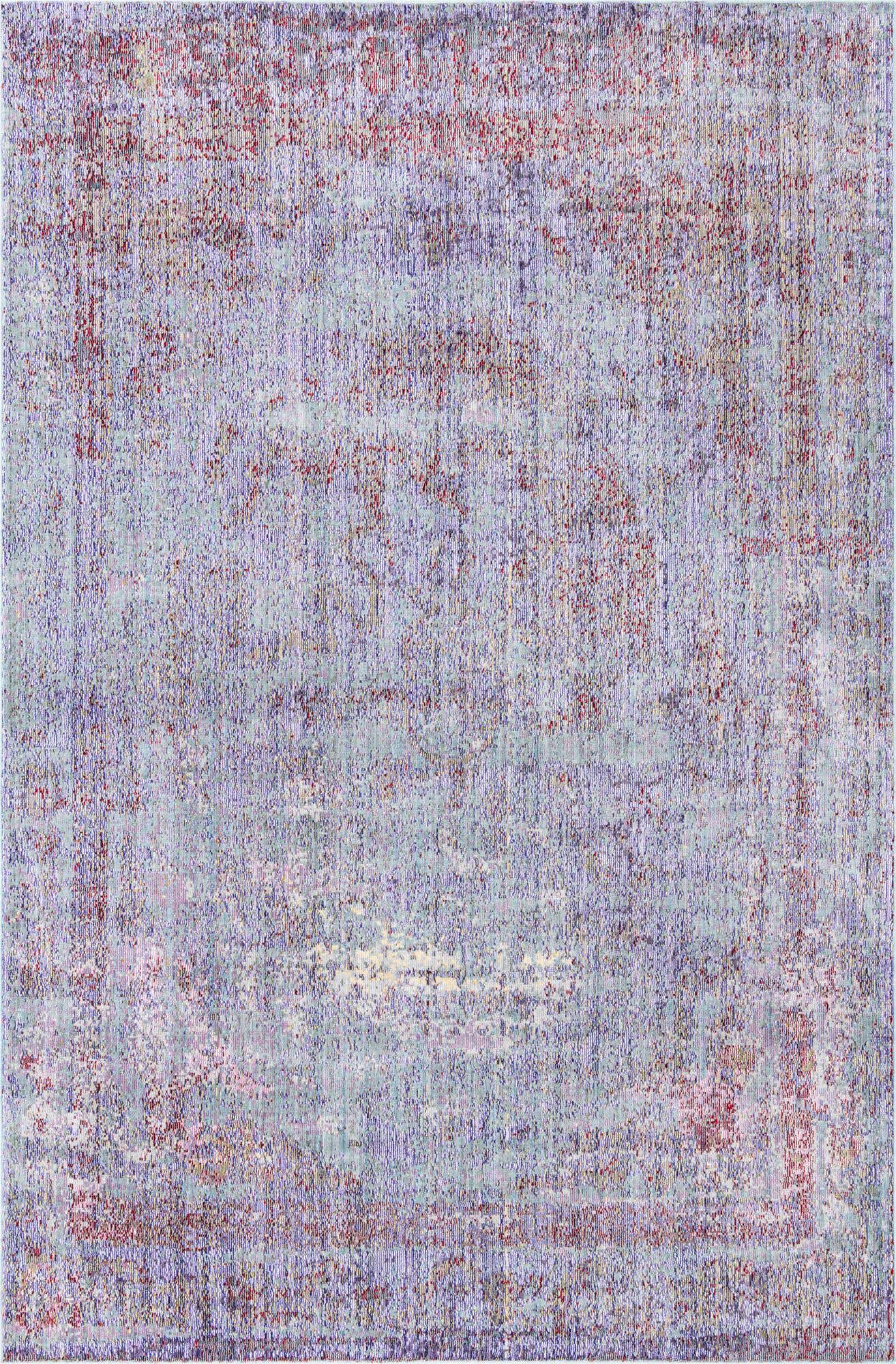 6' x 9' Aqua Rug