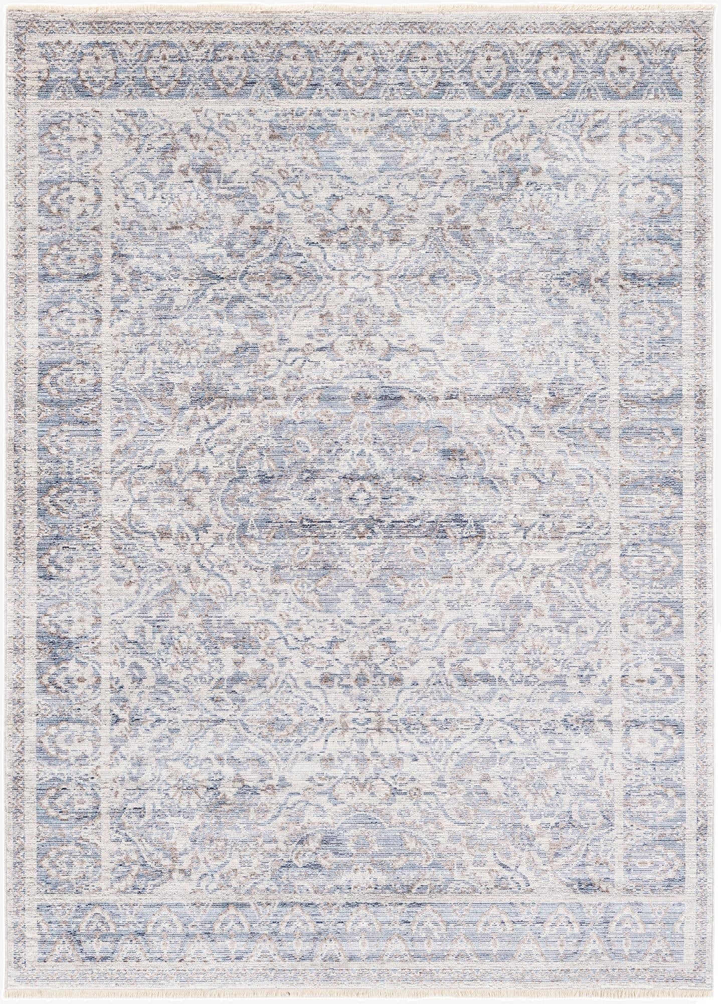 5' 4 x 7' 5 Aqua Rug