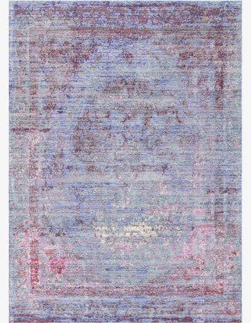 Violet Aqua Rug