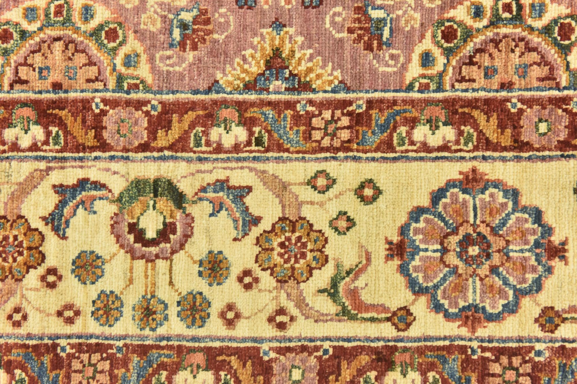 5' 7 x 8' 1 Hand Knotted Ariana Ziegler Rug