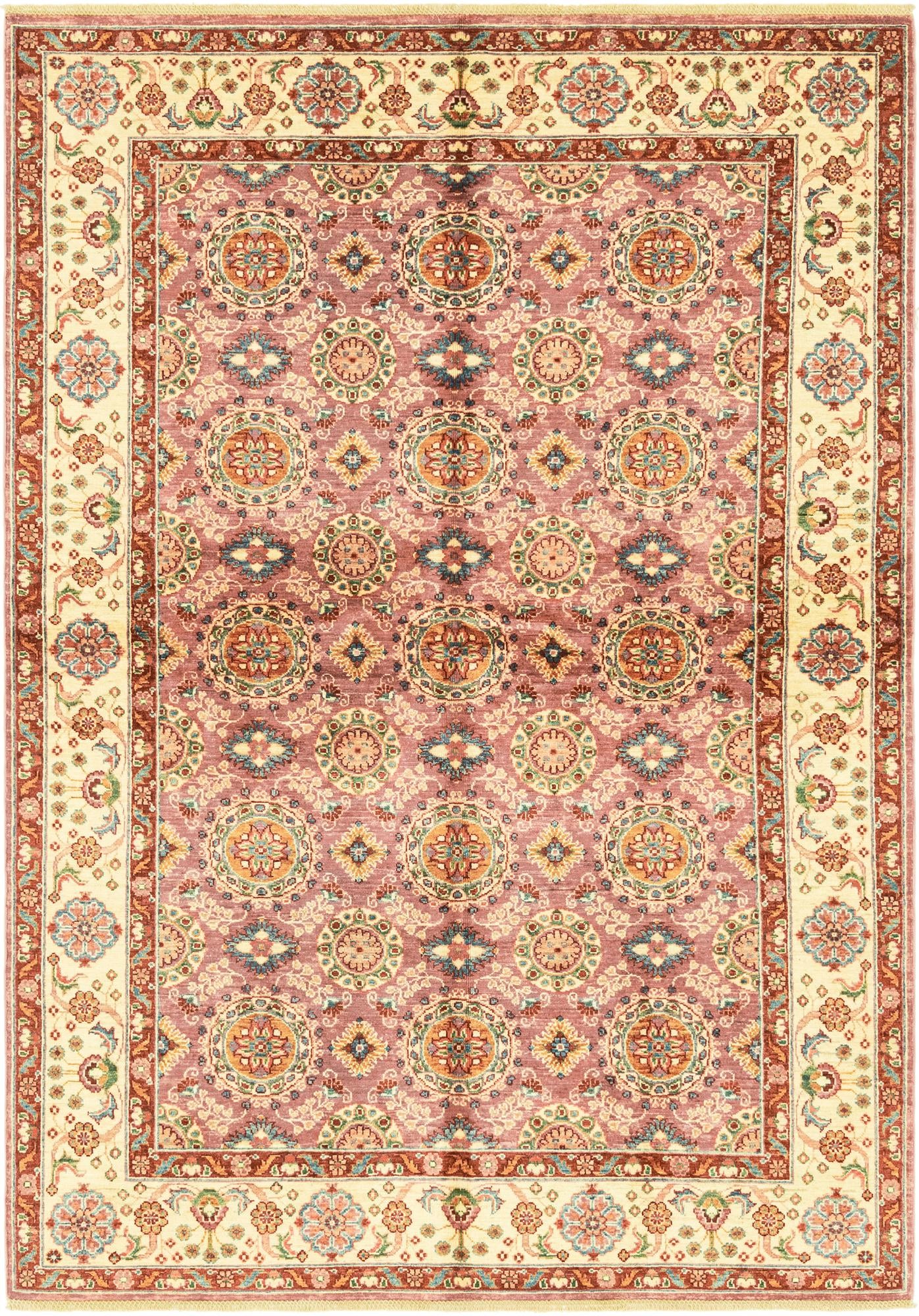 5' 7 x 8' 1 Hand Knotted Ariana Ziegler Rug