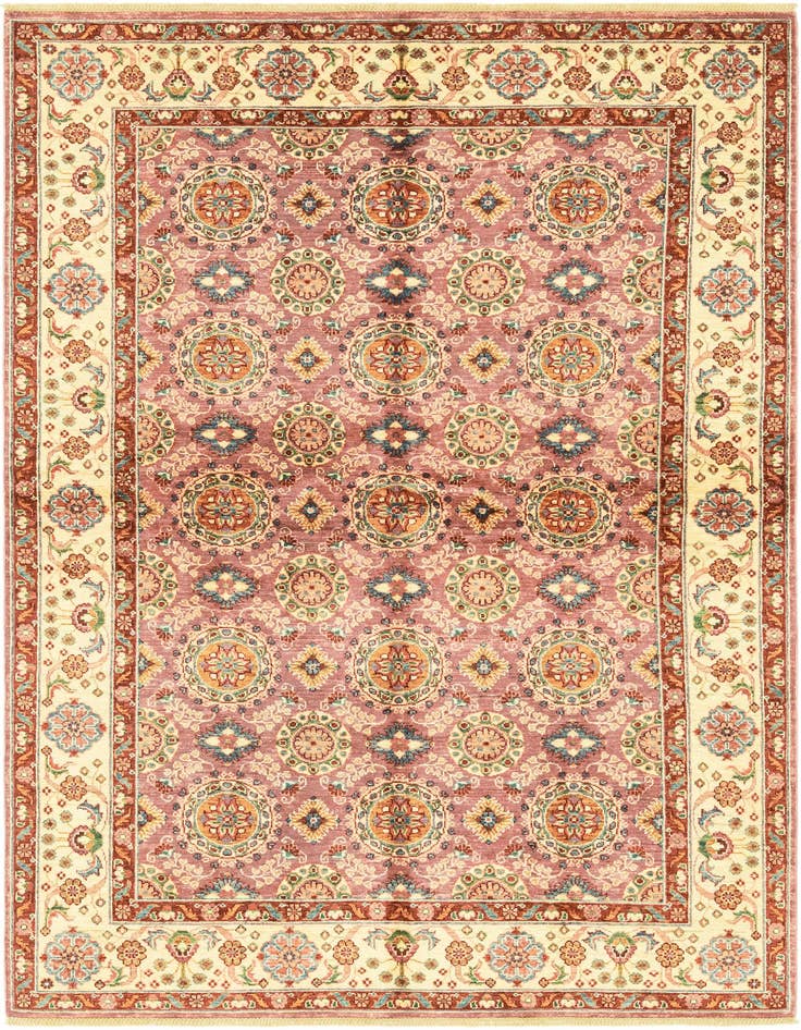 Detail image of 5' 7 x 8' 1 Hand Knotted Ariana Ziegler Rug