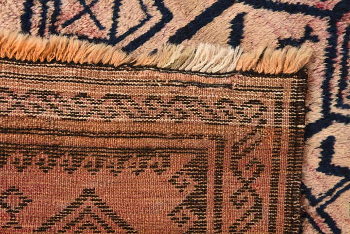 5' 5 x 8' 4 Hand Knotted Balouch Persian Wool Rug