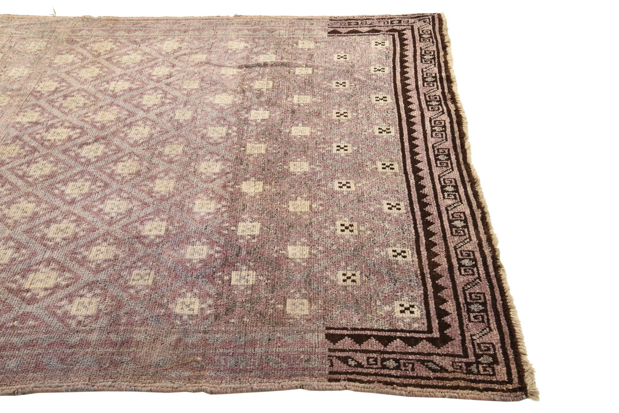 5' 2 x 7' 5 Hand Knotted Balouch Persian Wool Rug