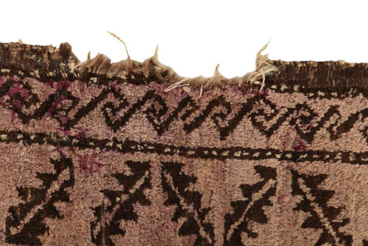 4' 8 x 7' 2 Hand Knotted Balouch Persian Wool Rug