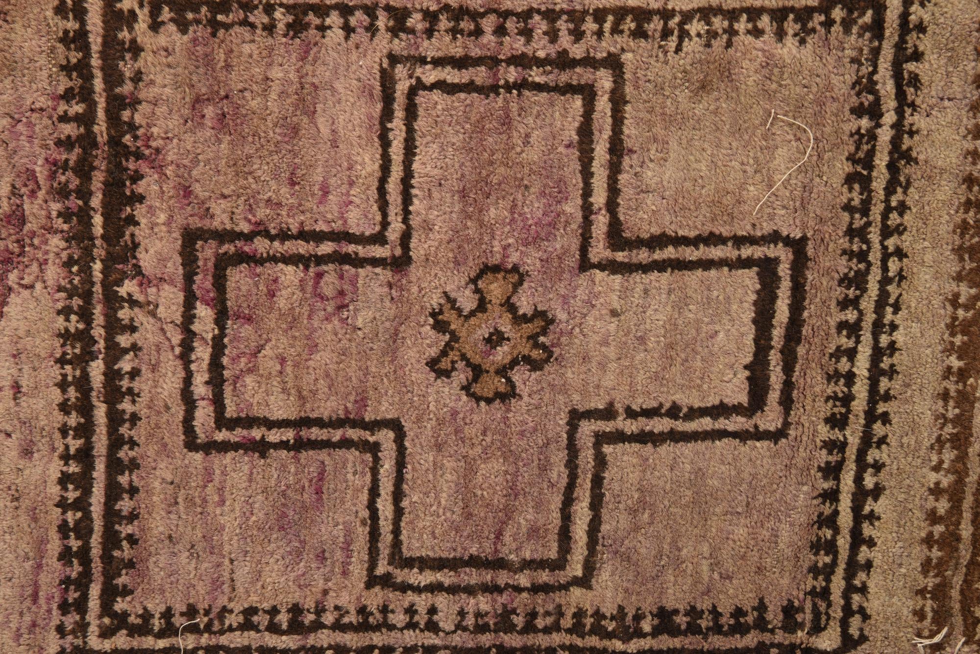 4' 8 x 7' 2 Hand Knotted Balouch Persian Wool Rug