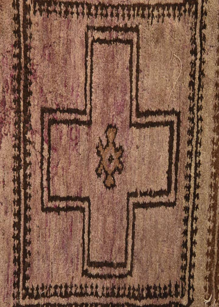 4' 8 x 7' 2 Hand Knotted Balouch Persian Wool Rug