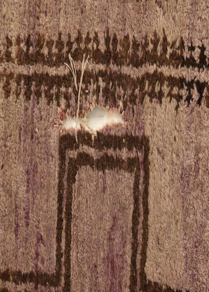 4' 8 x 7' 2 Hand Knotted Balouch Persian Wool Rug