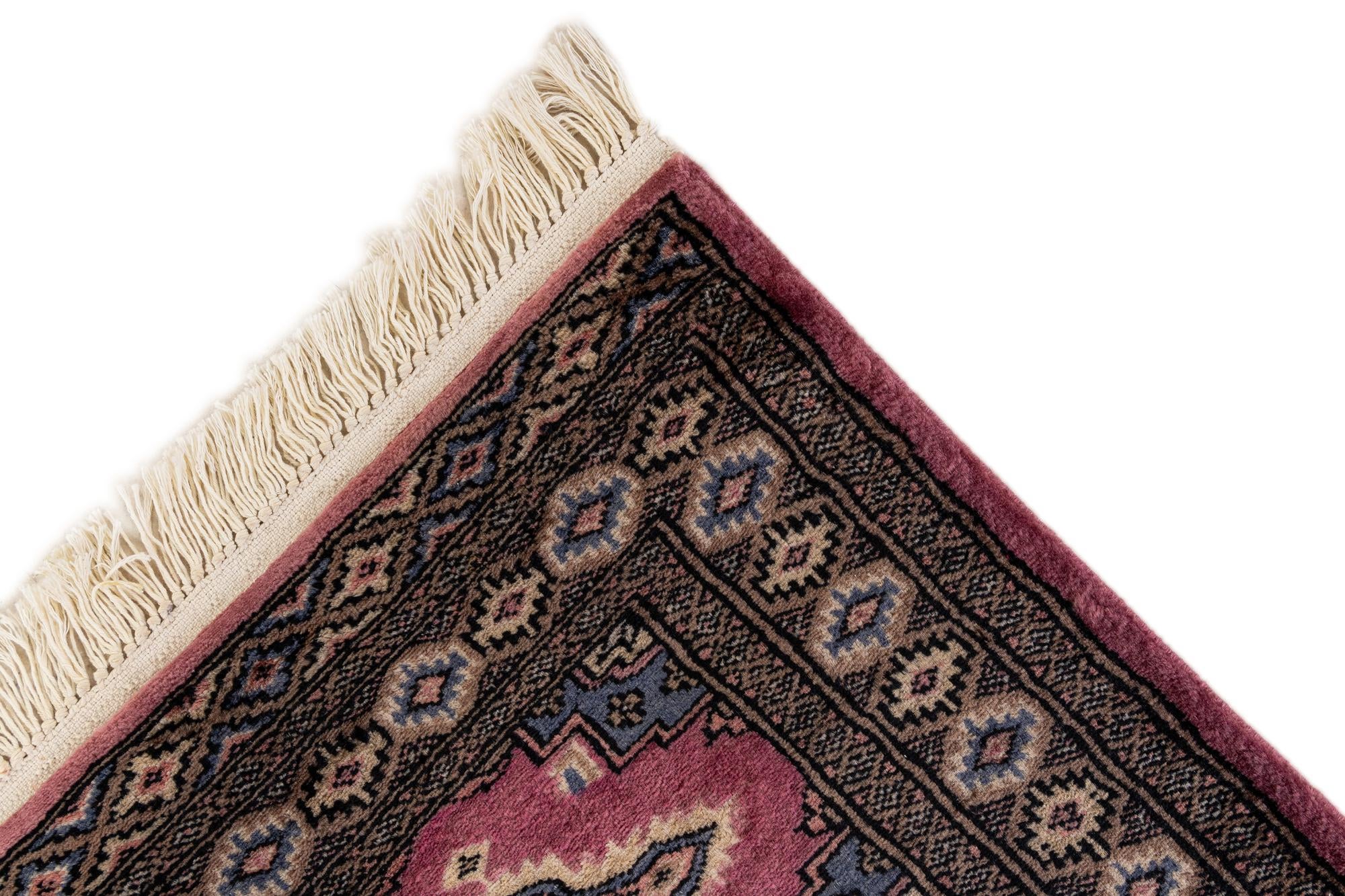 2' 7 x 3' 10 Hand Knotted Bokhara Rug