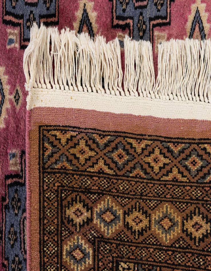 Detail image of 2' 7 x 3' 10  Hand Knotted Bokhara Rug