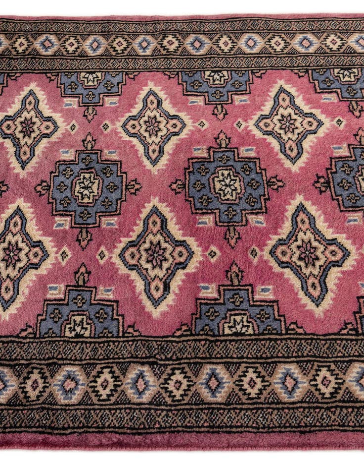 Detail image of 2' 7 x 3' 10  Hand Knotted Bokhara Rug