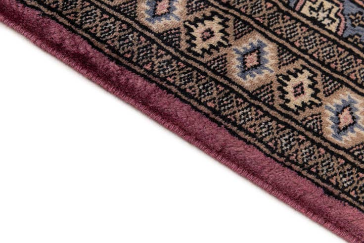 Detail image of 2' 7 x 3' 10 Hand Knotted Bokhara Rug