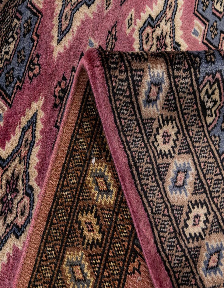 Detail image of 2' 7 x 3' 10  Hand Knotted Bokhara Rug