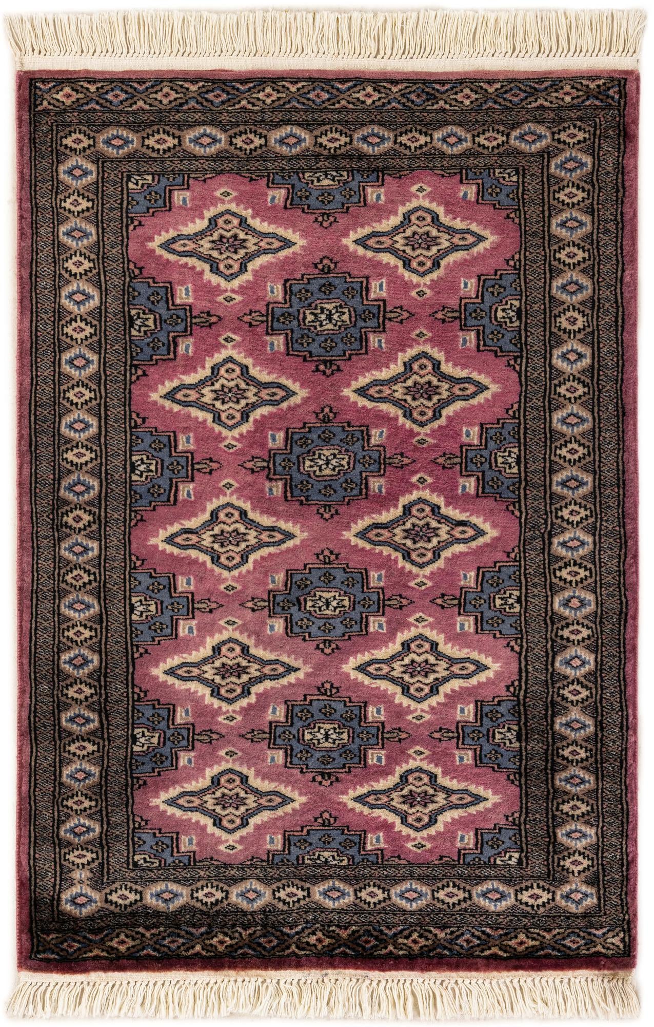 2' 7 x 3' 10 Hand Knotted Bokhara Rug