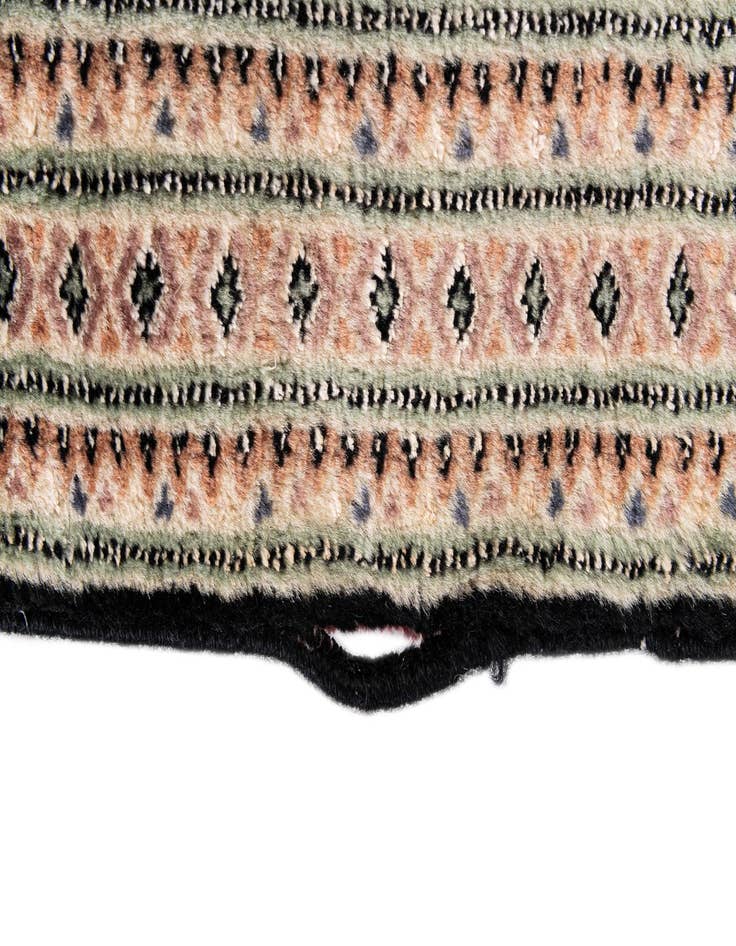 Detail image of 4' 2 x 7' 7  Hand Knotted Bokhara Oriental Rug