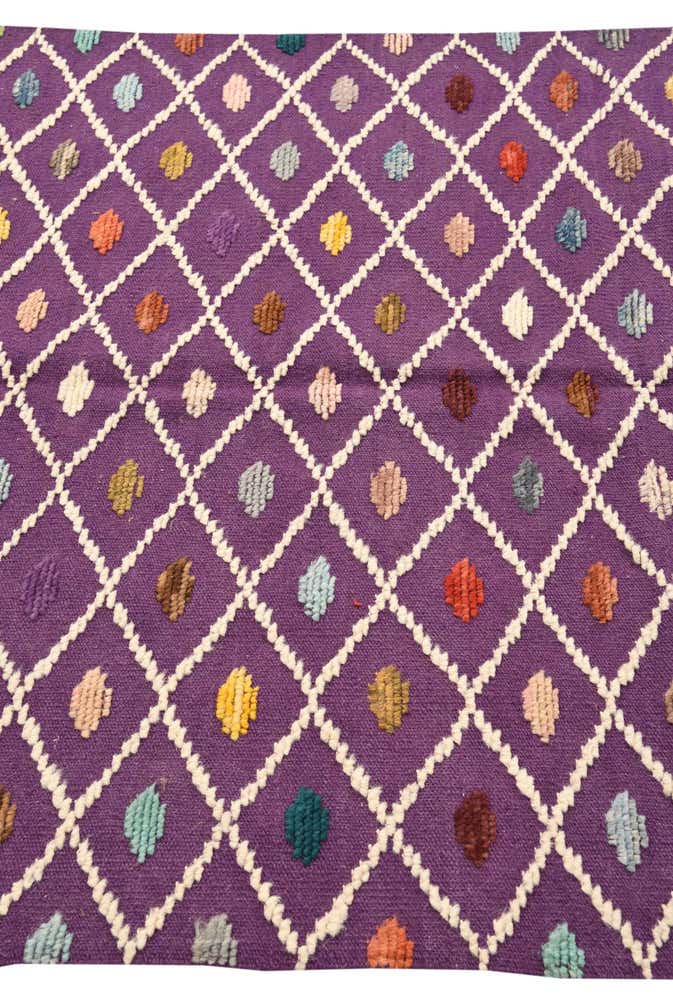 4' x 6' 5 Hand Knotted Darya Wool Rug