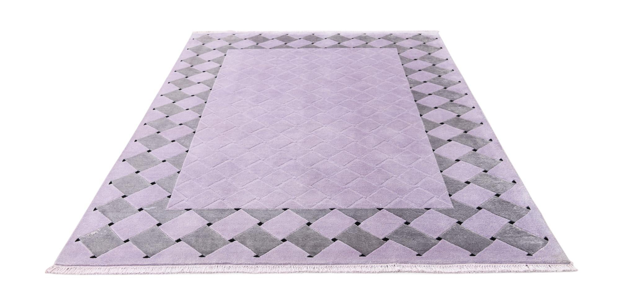 5' 5 x 7' 9 Hand Knotted Darya Wool Rug