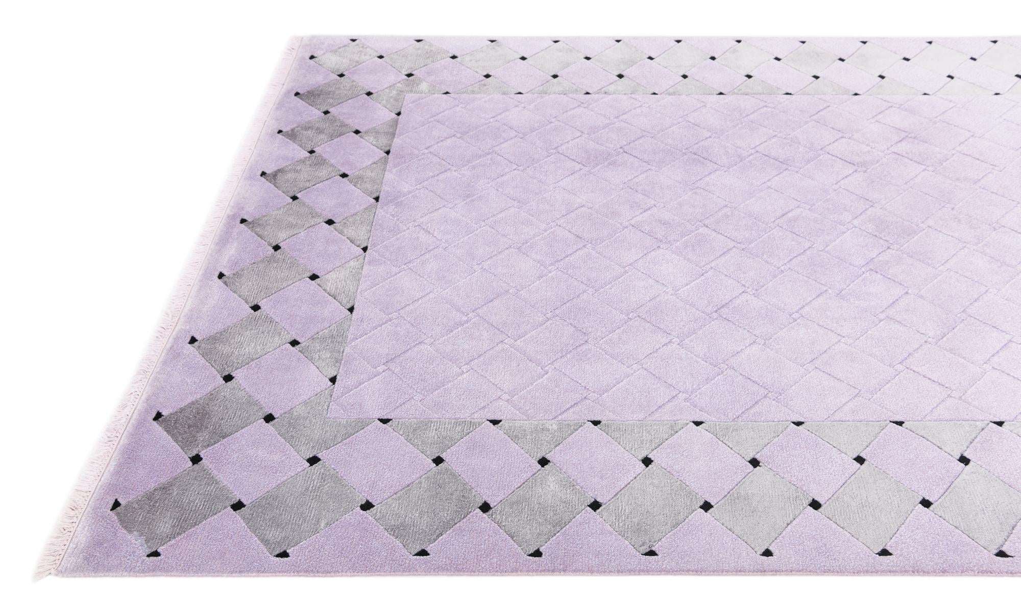 5' 5 x 7' 9 Hand Knotted Darya Wool Rug