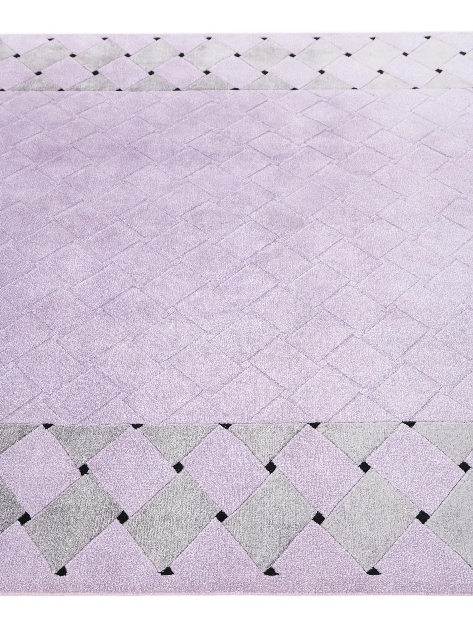 5' 5 x 7' 9 Hand Knotted Darya Wool Rug