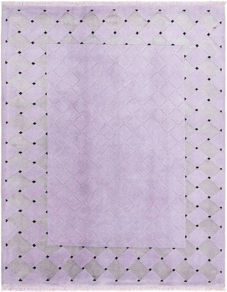 Detail image of 5' 5 x 7' 9 Hand Knotted Darya Wool Rug