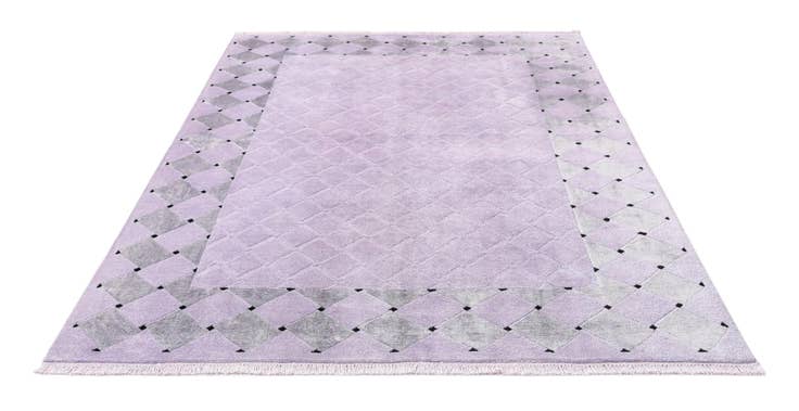 Detail image of 5' 6 x 7' 9 Hand Knotted Darya Wool Rug