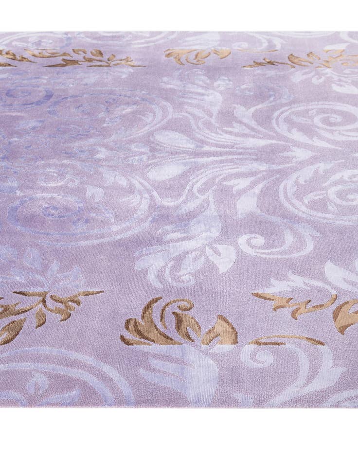 Detail image of 5' 9 x 8'  Hand Knotted Darya Wool Rug