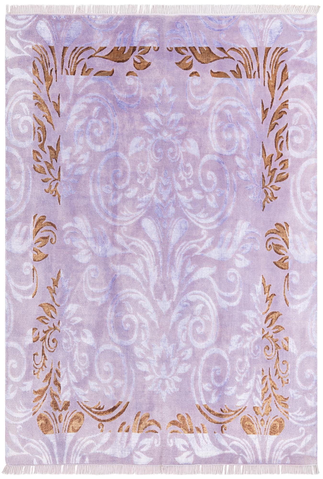 5' 8 x 8' Hand Knotted Darya Wool Rug