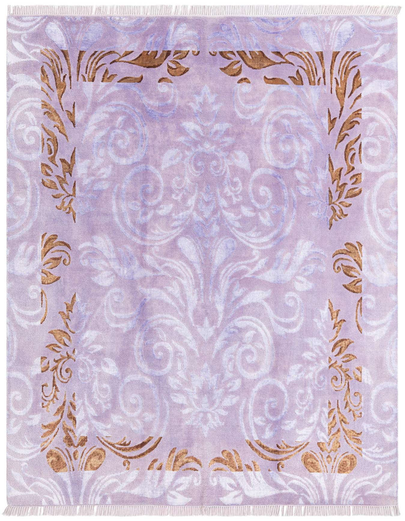 5' 8 x 8' Hand Knotted Darya Wool Rug