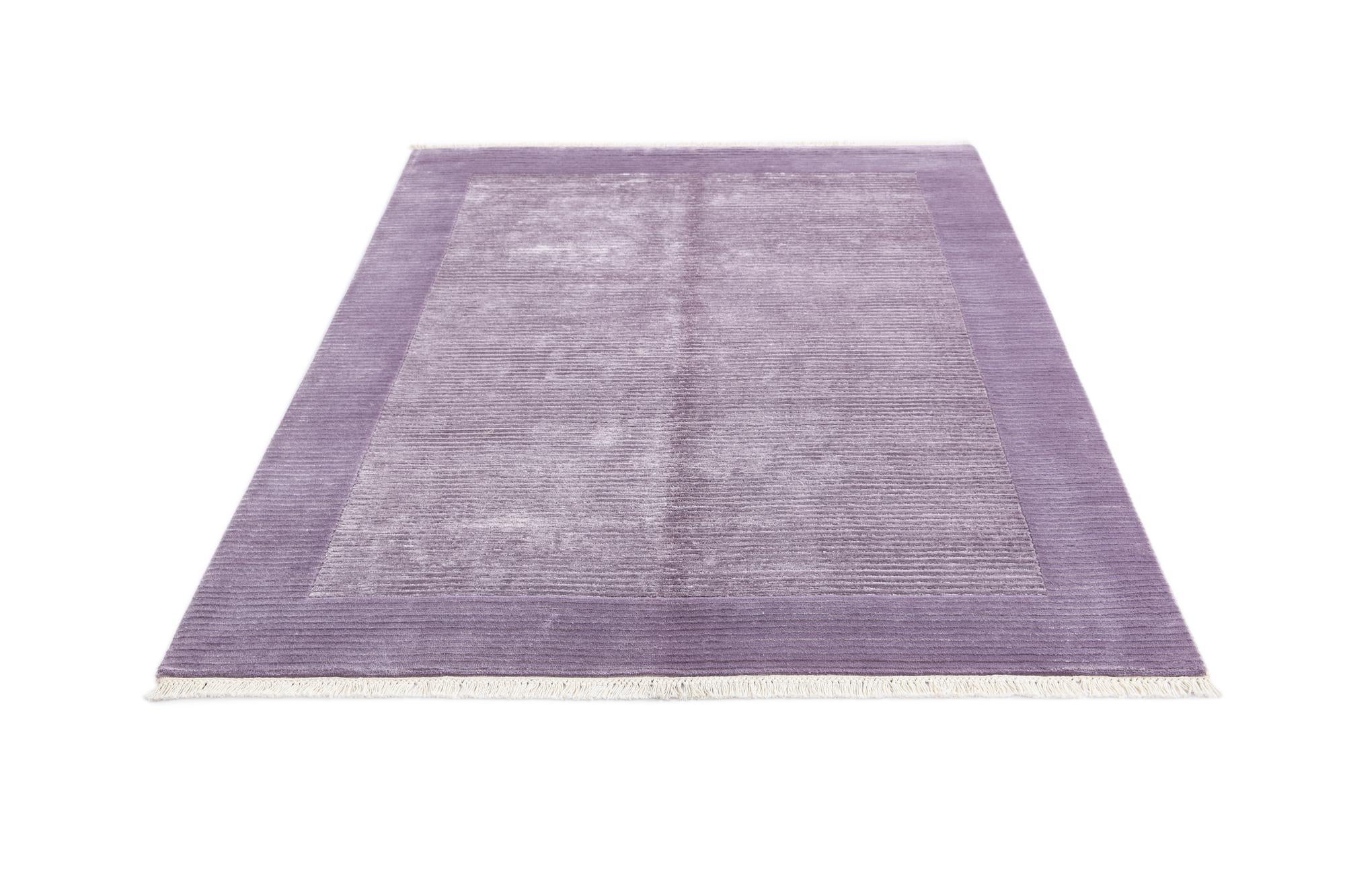 4' 11 x 6' 6 Hand Knotted Darya Wool Rug