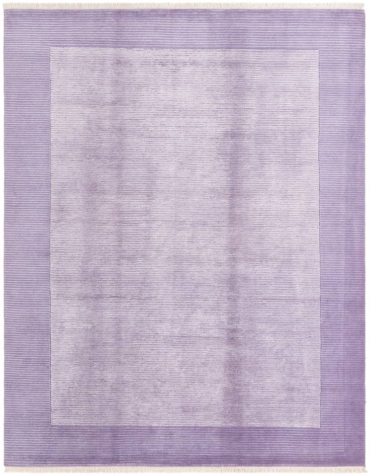 Detail image of 6' 8 x 9' 10 Hand Knotted Darya Wool Rug