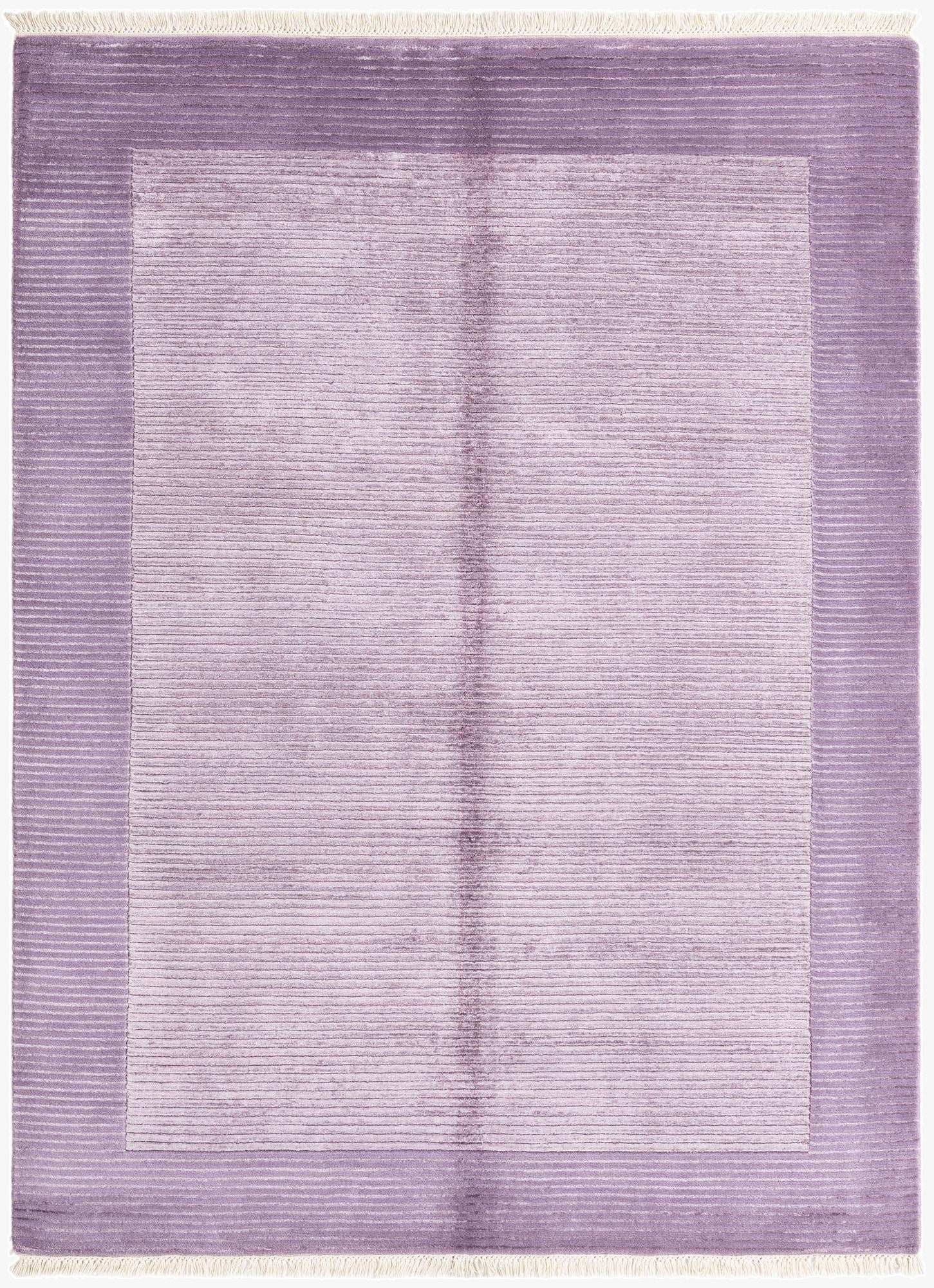 4' 11 x 6' 6  Hand Knotted Darya Wool Rug