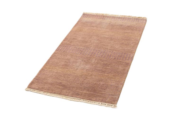 Detail image of 2' 6 x 4' 5 Hand Knotted Gabbeh Wool Rug