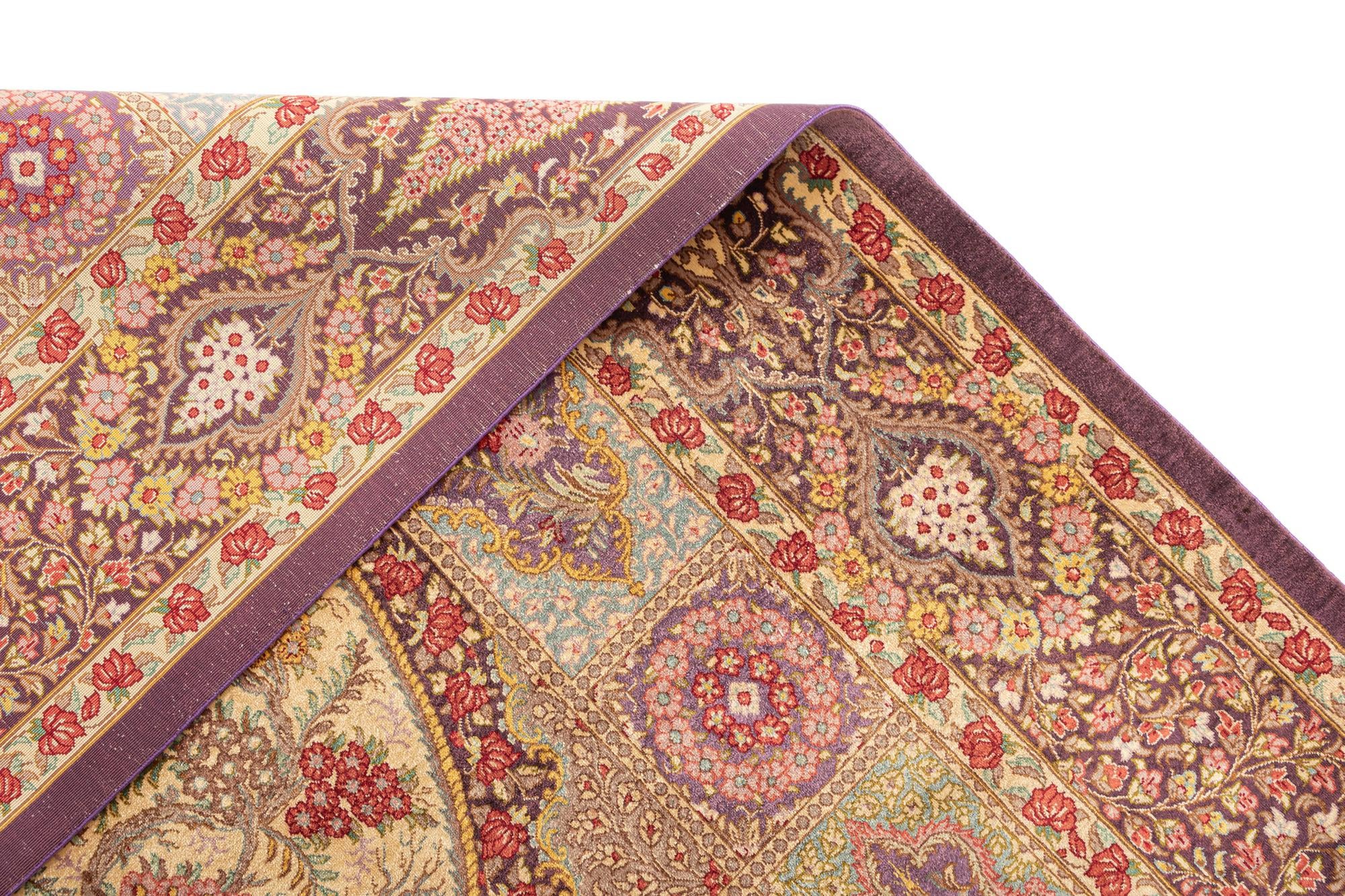 3' 3 x 4' 11 Ghom Silk Rug