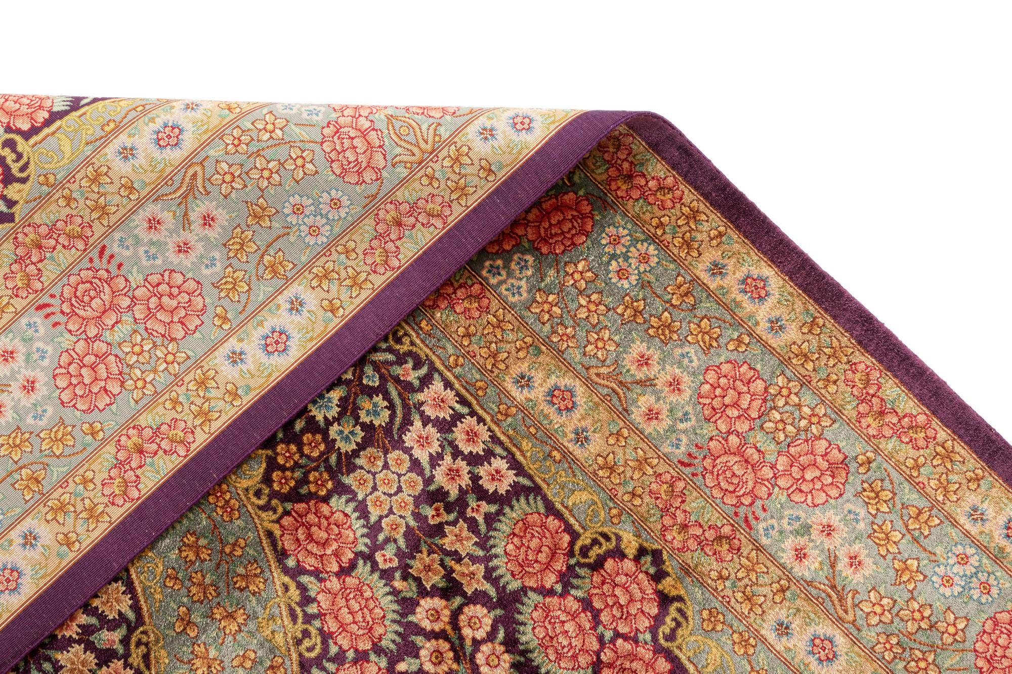 3' 3 x 5' 2 Ghom Silk Rug