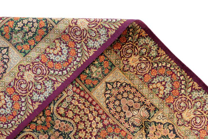 3' 5 x 5' Ghom Silk Rug